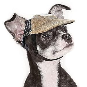 Pet-Dog-Baseball-Cap-Stylish-Brown-Hat-Sport-Cap-Hat-with-Neck-Strap-Outdoor-Hat-Sun-Protection-Summer-Cap-Adjustable-Comfortable-Ear-Holes-for-Small-Medium-Large-Dog-and-Cats-S - Cucciolini Doodles   Pet-Dog-Baseball-Cap-Stylish-Brown-Hat-Sport-Cap-Hat-with-Neck-Strap-Outdoor-Hat-Sun-Protection-Summer-Cap-Adjustable-Comfortable-Ear-Holes-for-Small-Medium-Large-Dog-and-Cats-S