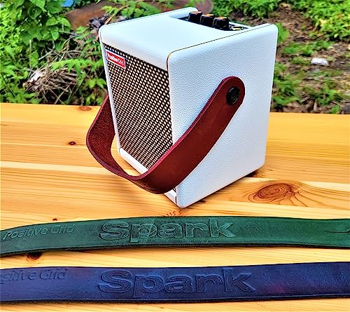 Leather Strap Saddle Positive Grid Guitar Personalize Compatible with Spark Mini Amp3