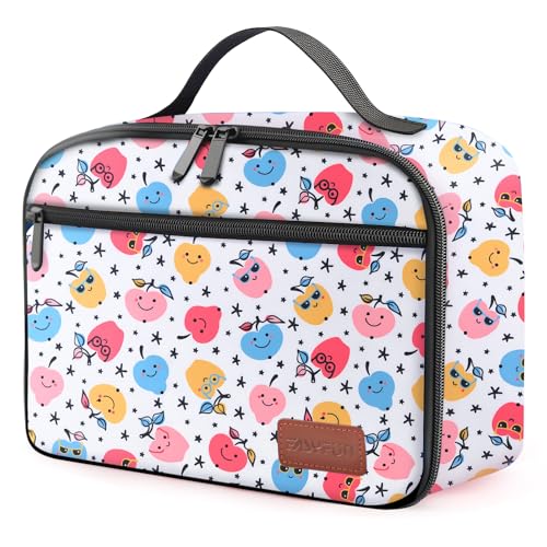 Lunch Box Kids, Insulated Lunch Bag for Women Men, Cooler Reusable Cute Lunch Containers for Boy & Girls, Adults Leak Proof Large Lunch Tote Bags for...
