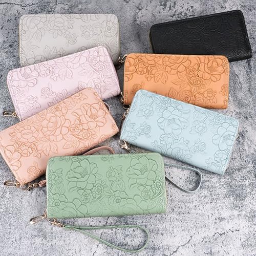 Woman Long Wallets Female Phone Bag Korean Styles Wallets with Card Slots Large Capacity Purse Handheld Coin Purse4