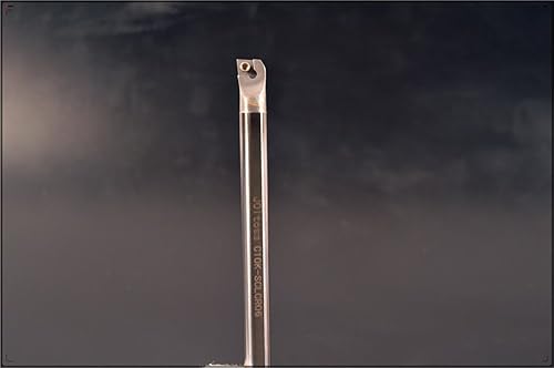 Miniatura 2 de 1 pieza de torno CNC C10K-SCLCR06 soporte de herramienta de torneado de carburo sólido barra de taladrado, soporte de herramientas de choque de