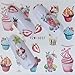 Produktbild NCKLY Nagel-Aufkleber 1 Stück   Sommer   Schönheit Slider/Blume/Obst Wassertransfer Aufkleber Nail Art Decals Diy Mode Wraps Tipps Maniküre Werkzeuge