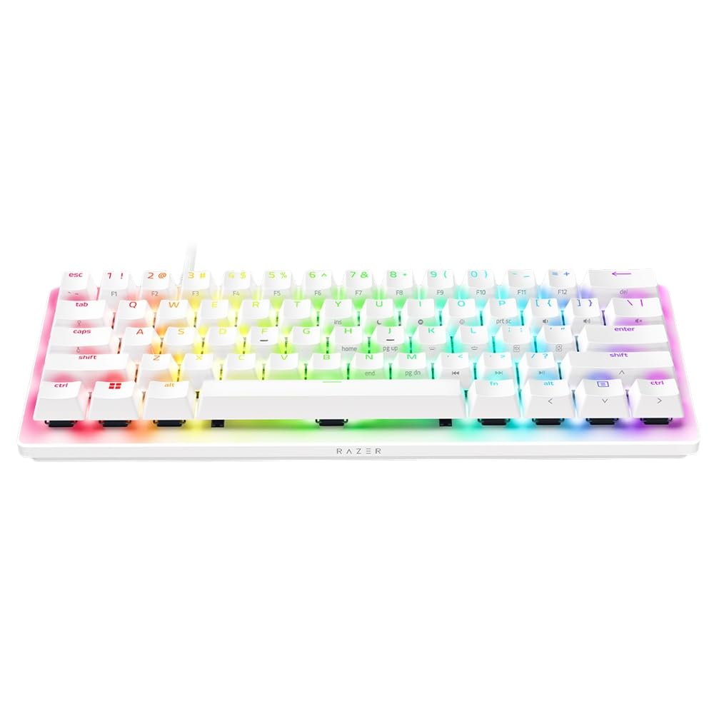 Teclado Razer Huntsman V3 Pro Mini 60% - Switch Analogico Preto