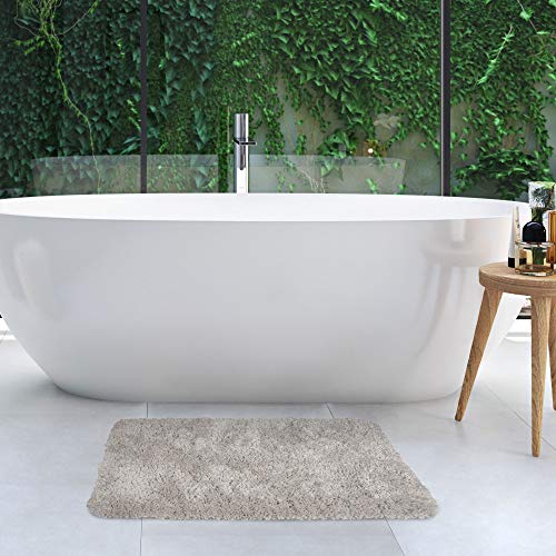 Beautissu BeauMare FL badmat, antislip, hoogpolig, pluizige badmat voor de douche, het toilet of de badkuip, geschikt… - Image 3