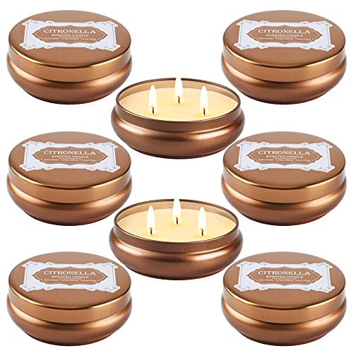 Apsung Citronella Candles, 40oz Long Lasting 3 Wicks Scented Candles, Natural Soy Wax Decorative Indoor & Outdoor Candles for Home Patio Garden Travel Camping Balcony BBQ