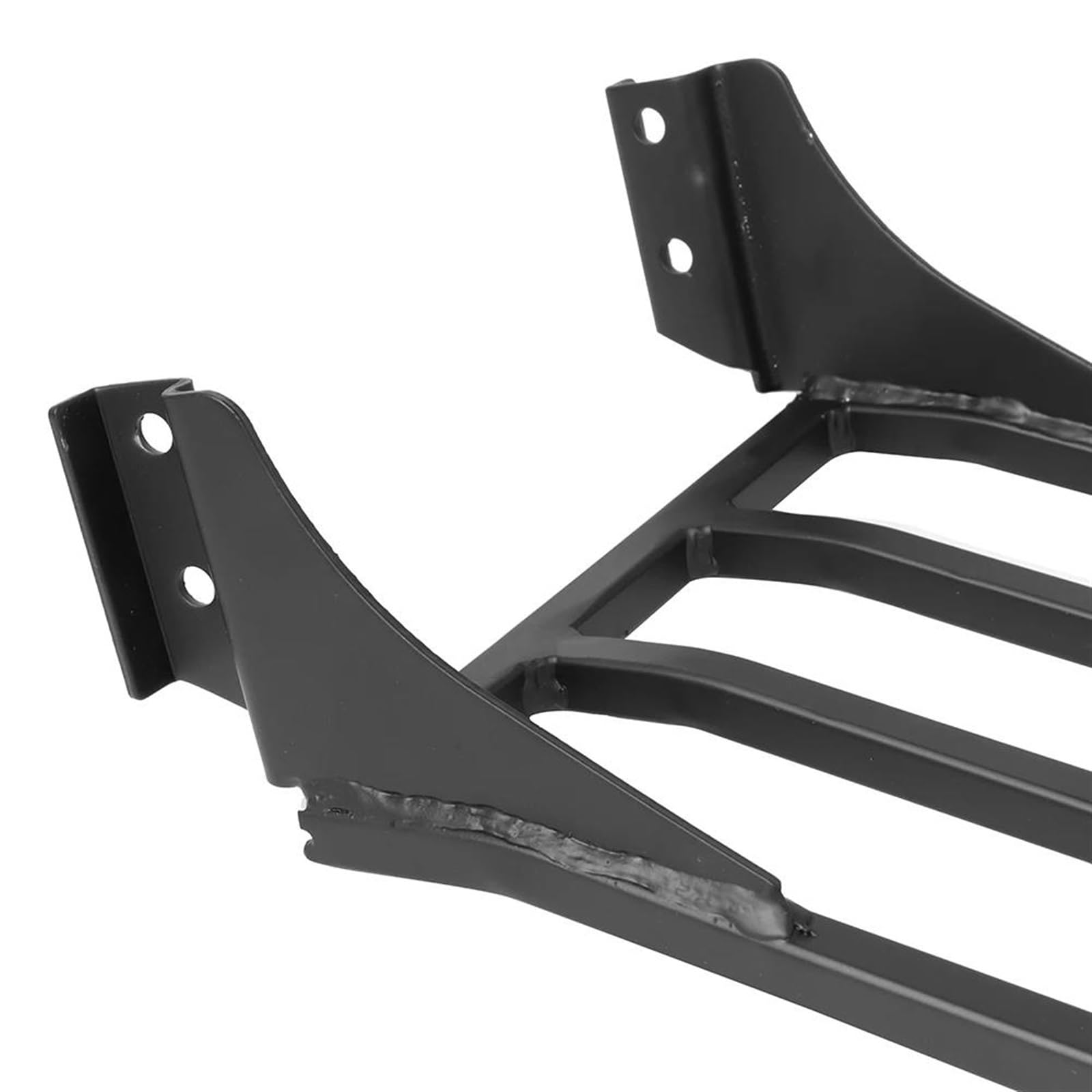 Portaequipajes con Respaldo De Barra Sissy para Motocicleta para Harley Sportster XL883 2004-2017 Dyna Street Bob Low Rider 2006-17 Softail 84-05 Rejillas portaequipaje(Negro)