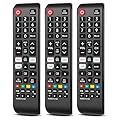 (Pack of 3) Replacement for Samsung TV Remote Control, Universal Compatible with All Samsung LCD LED HDTV 3D Smart TVs