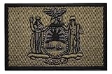 USA Bundesstaaten Flaggen Aufnäher, New York Illinois Tennessee Ohio Klett Patch