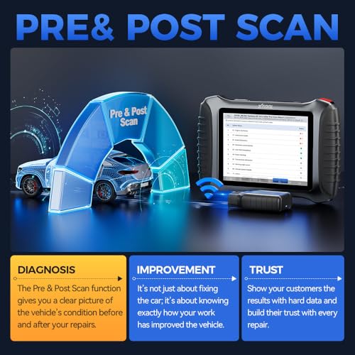 XTOOL IP900BT OBD2 Scanner, Car Diagnostic Tool with 41+Reset, ECU Coding Automotive Scanner, Wireless Vehicle Scan Tool, 4000+ Bidirectional Scan Tool, CANFD/DoIP/FCA Autoauth, Full System - Image 5