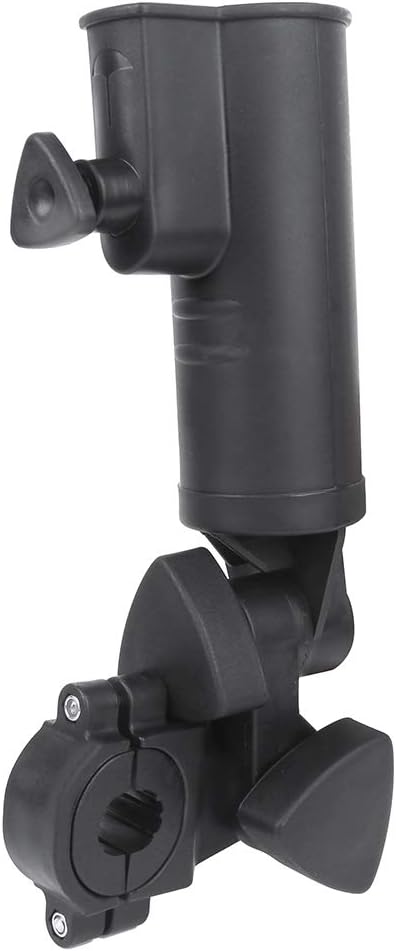 RiToEasysports Golf Trolley Umbrella Holder Adjustable Golf Umbrella Bracket Mount for Golf Cart Bike, Baby Stroller