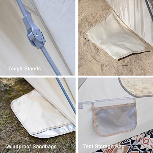 Carpa de camping GagalU pop up para 4 personas hexagonal miniatura 7