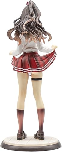 Miniatura 8 de Aoi Tenjiku - Linda figura japonesa de escuela escolar accesorio de escritorio versión de uniforme aguamarina