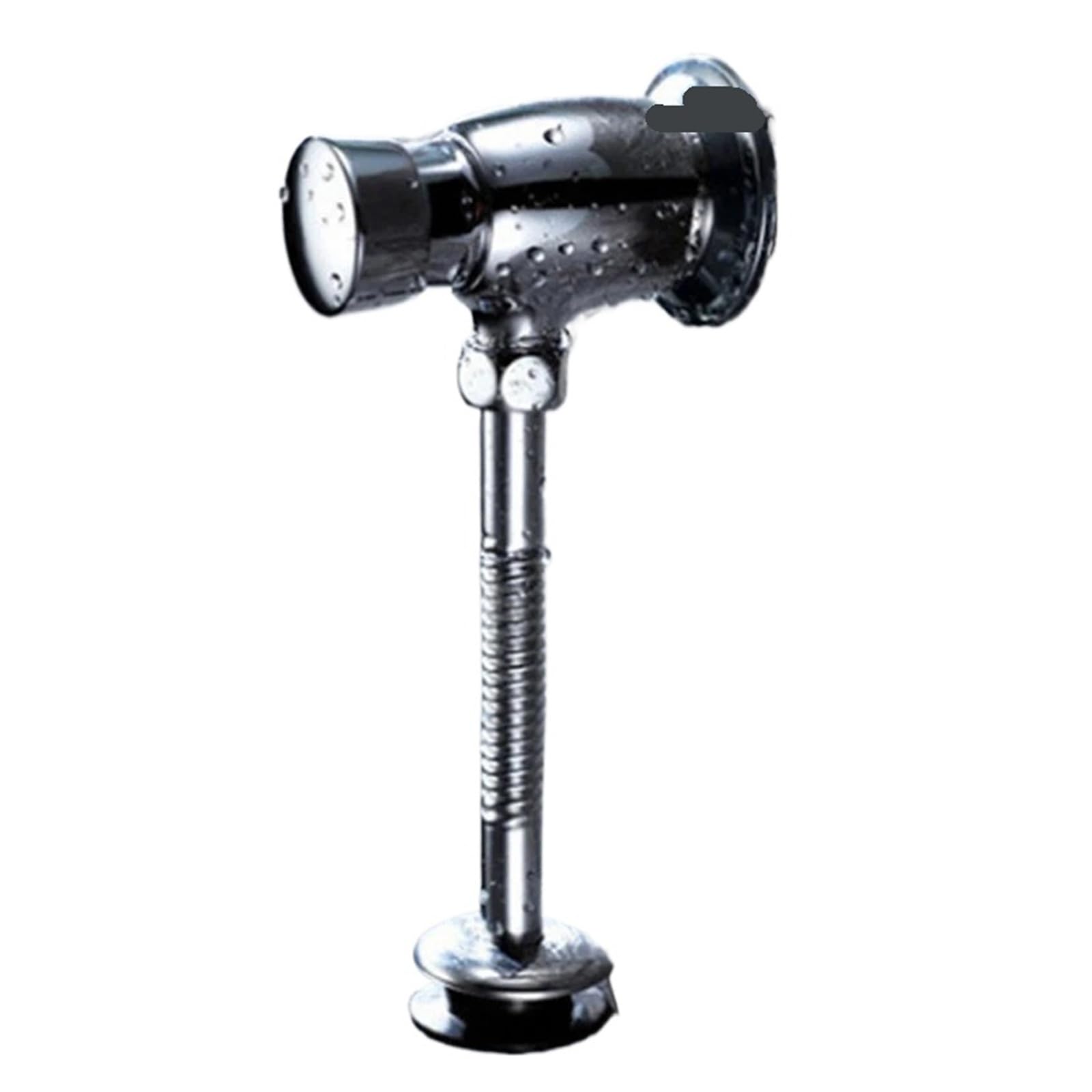 EEZII Brass Toilet Urinal Flush Valve Manual Bathroom Stool Valve Self-Closing Flush Time-Extended Press Type Wall Delay Urinal