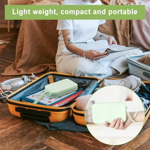 Image of Silicone Period Bags, 2 Pcs Tampon Holder for Purse with Zipper & Handle, Sanitary Napkin Storage Bag for Purse, Keeping Discreet Feminine Products