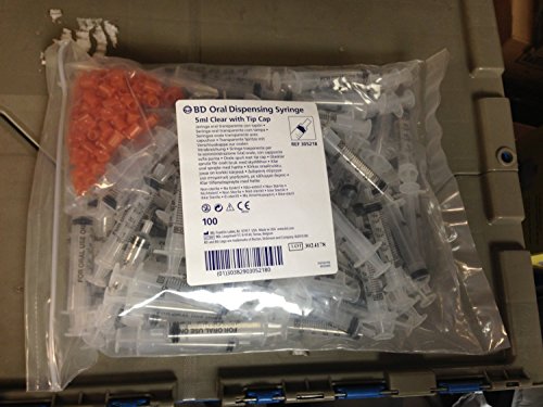 BD ORAL SYRINGE CLEAR 100/BX 5ML BECTON DICKINSON