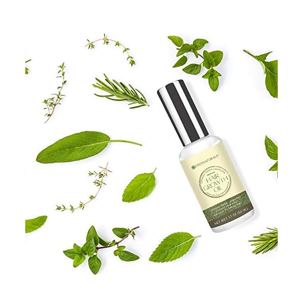 Natural-Hair-Growth-Oil-with-Caffeine-and-Biotin-Hair-Growth-Serum-for-Stronger-Thicker-Longer-Hair-17-oz Natural Hair Growth Oil with Caffeine and Biotin - Hair Growth Serum for Stronger, Thicker, Longer Hair 1.7 oz