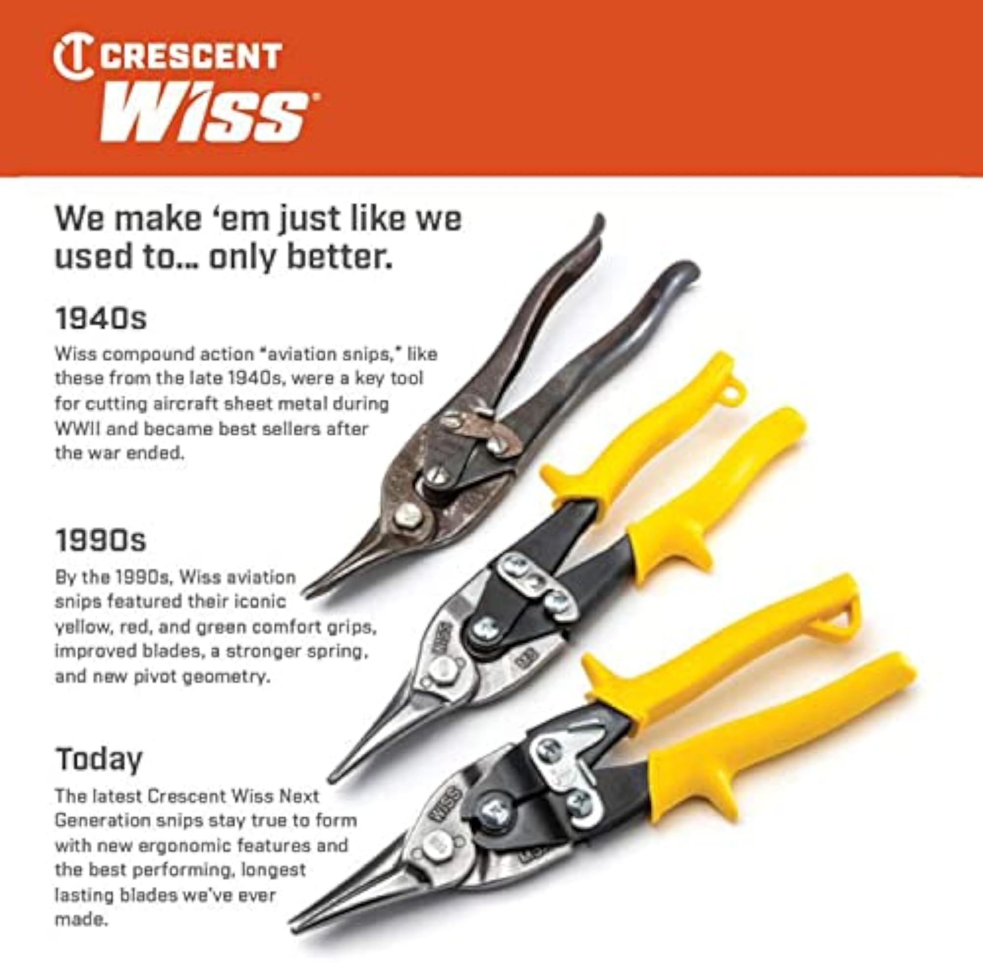 M3R MetalMaster Straight Cut Compound Action Snip