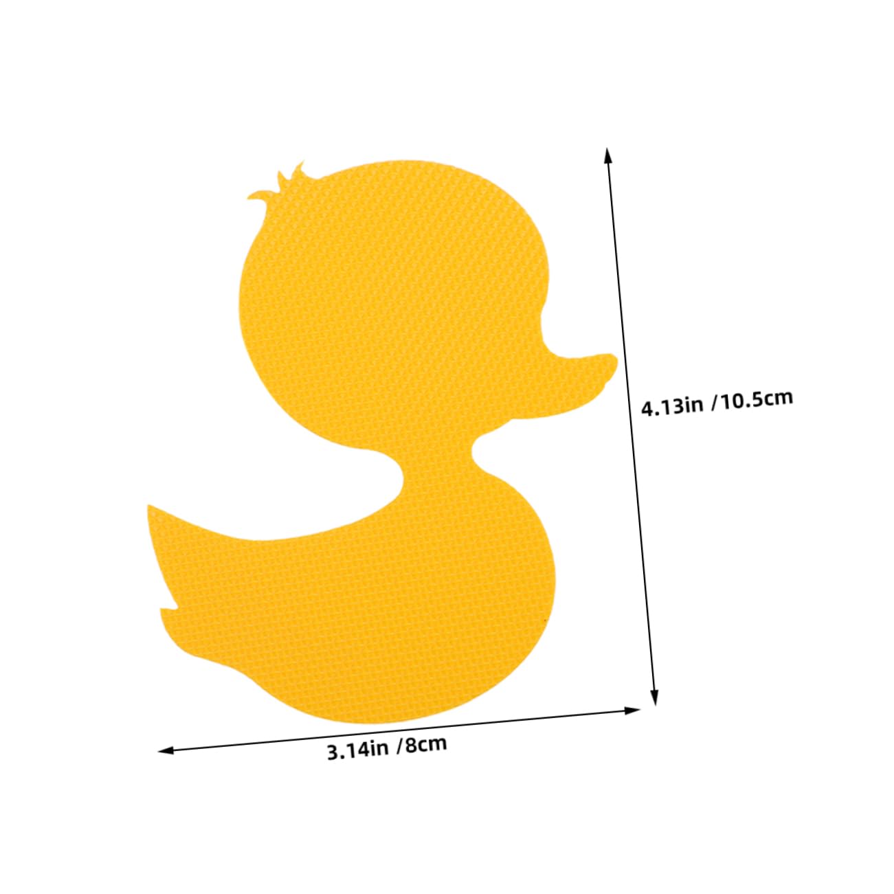 Cabilock 20pcs Non Slip Duck Stickers for Shower Bathtub Cute Slip Cartoon Decals for Adhesive Safety Strips for Bathroom Pools Stairs and More