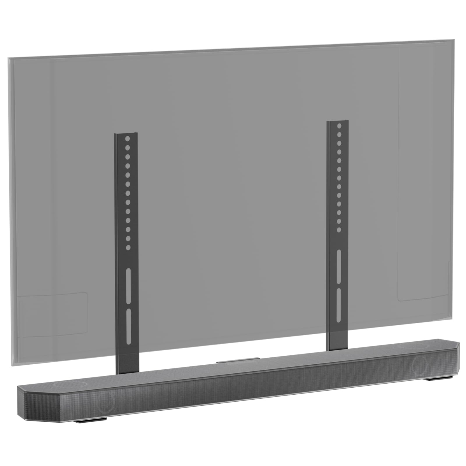 notiela Universal Soundbar TV Mount for Most of Soundbars Under or Above TV