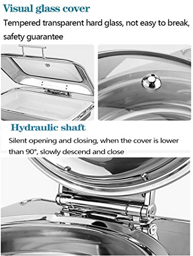 Chafing Dish Elettrico, Scaldavivande Contenitore