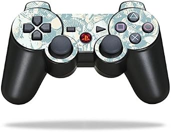 MightySkins Skin Compatible with Sony Playstation 3 PS3 Controller Blue Seashells | Protective, Durable, and Unique Vinyl wrap Cover | Easy to Apply, Remove, and Change Styles | Made in The USA