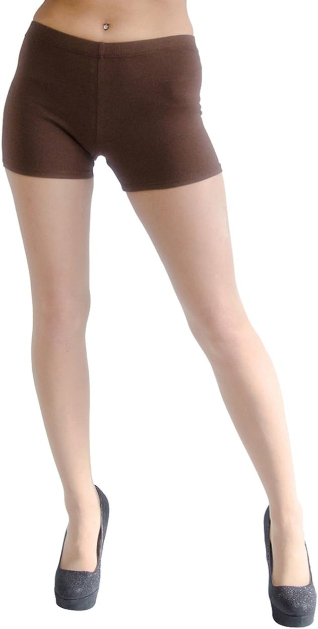 Vivian's Fashions Legging Shorts - Cotton (Misses and Misses Plus Sizes)
