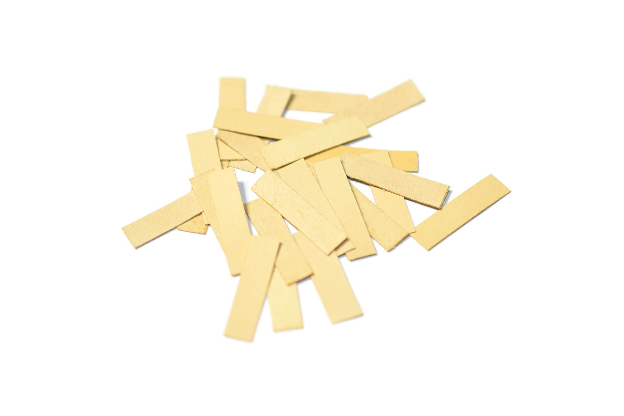 Accordion Repair Reed Valves. Pack of 25 Pieces Genuine Leather. Size: 6mm x 25mm