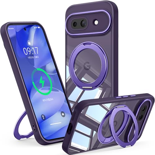 �y360°��]�X�^���h�E�c�����Ή��zFONKCASE Google Pixel 9a �p �P�[�X Magsafe�Ή� �����O �}�O�l�b�g���� ���ϖh�~ ���C�����X�[�d�Ή� �����Y�ی� �ϏՌ� �ϋv�� �X�g���b�v�z�[���t�� �}�O�Z�[�t�Ή� �X�}�z�P�[�X �O�[