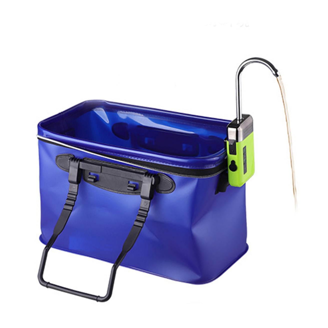 SOIMISS Wiederaufladbare Sauerstoffpumpe für Aquarium und Teich mit 2000ma Akku 6l/min Förderleistung Abs Material Geeignet für Innen und Außenbereich