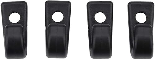 Miniatura 7 de Ganchos en J para kayak, 25 piezas de accesorios de kayak, ganchos elásticos para kayak, ganchos elásticos de nailon para reparación de canoas,