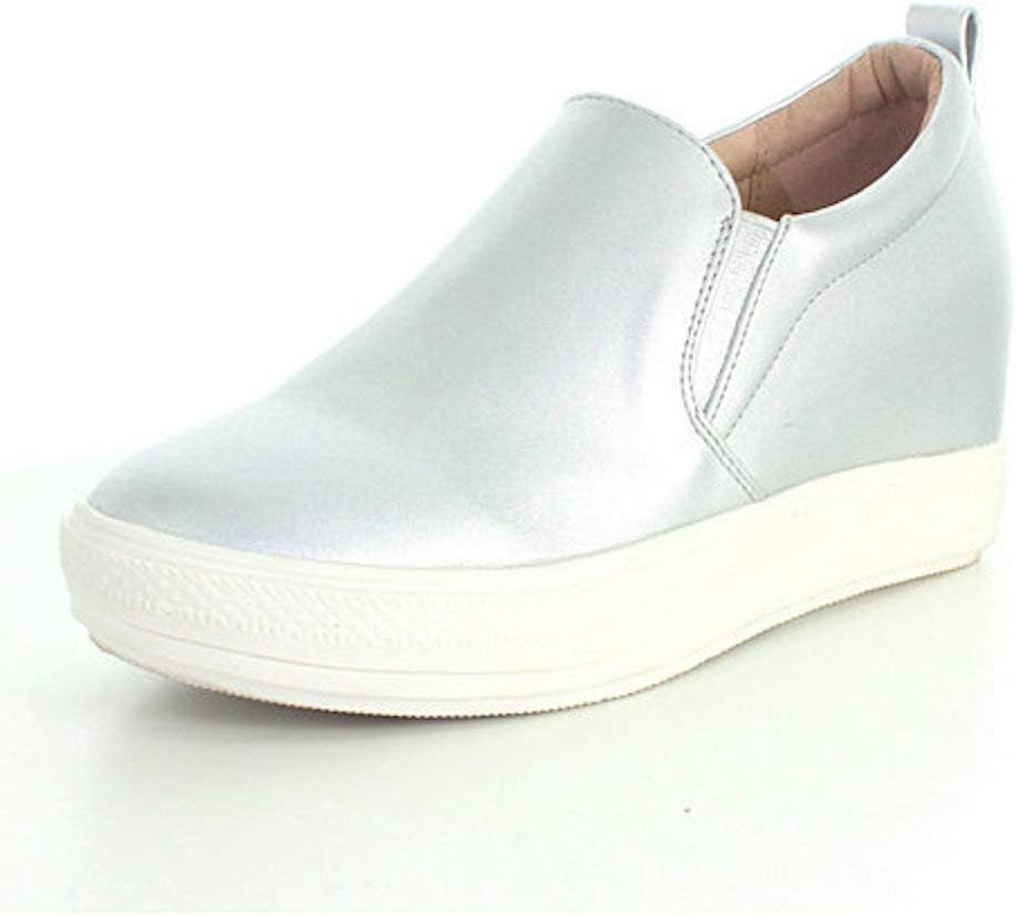 Wanted Womens Pocono Silver Wedge - 9