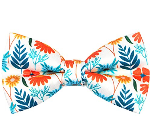 Ocia Holiday Bowtie St Patricks Day Easter Bow Tie Festival Pre-Tied Bowtie For Mens & Boys American Flag (Floral) #TOP9