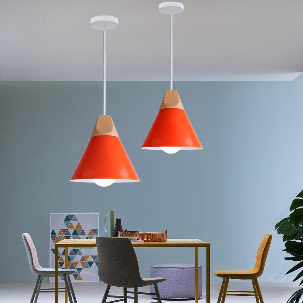 Lampadario moderno minimalista in metallo Macaron con paralume nero alla moda E27 Lampada a sospensione per ristorante Cucina Isola Bar Illuminazione a soffitto