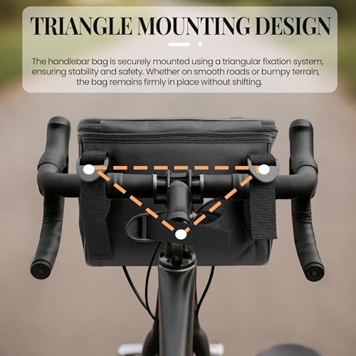 FZSECRIU lenkertasche Fahrrad,fahrradtasche Lenker,Cube ebike Korb,wasserdichte Herren Damen Fahrrad Lenkertasche ,Rennräder, Mountainbikes, Motorradtaschen Zubehör
