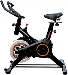 Bicicleta ergométrica compacta silenciosa