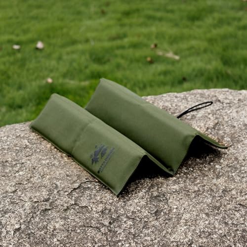 MHwan 2 Stck Thermo Wasserdicht Outdoor Sitzkissen, Warm, Weich, Bequem, Faltbar, Maschinenwaschbar