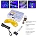 Oil Leak Detection Kit - Coolant Leak Detection Kit | Engine Oil Leak Detecting Tools | UV Leak Detection Kit, Oil Dye Leak Kit | for Car Refrigerant Leak Detector Tool with UV Protective Glasses