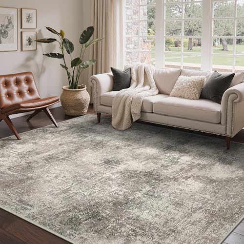 BEIMO 6x9 Slate Grey Abstract Rug