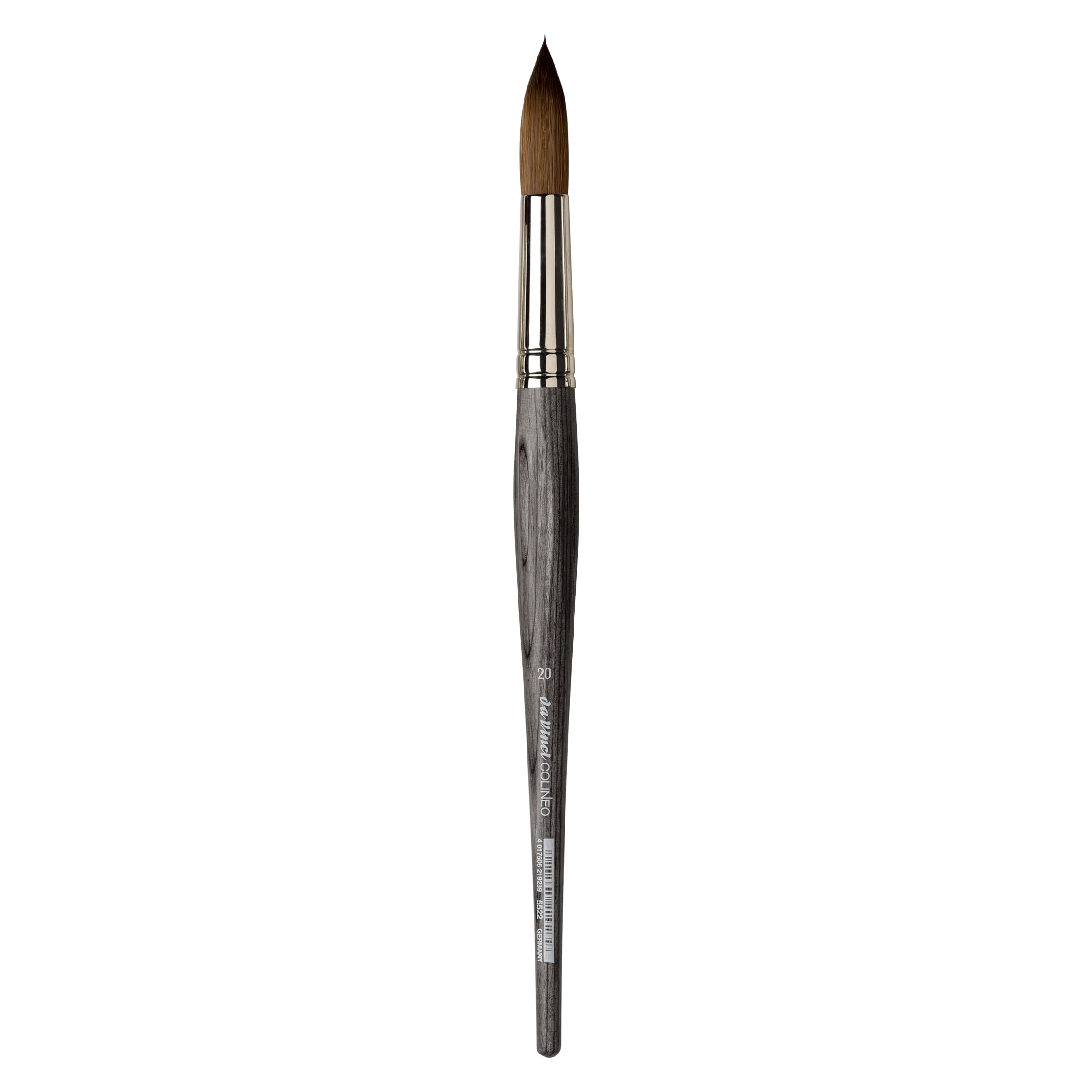 da Vinci, COLINEO Short Handle, Watercolour Brush, Synthetic Fibres, Artist Brush, Watercolour Painting, Liquid Acrylic Paints, Made in Germany, Round, Size 20 — image 1