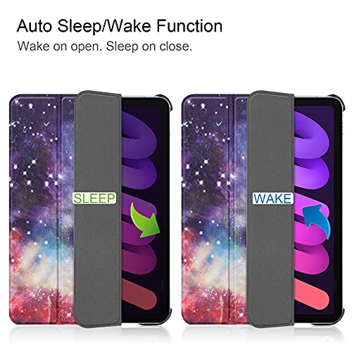 Lobwerk Protective Case for Apple iPad Mini 6 2021 6th Generation 8.3 Inch Slim Case with Stand Function and Auto Sleep/Wake Function - Image 2