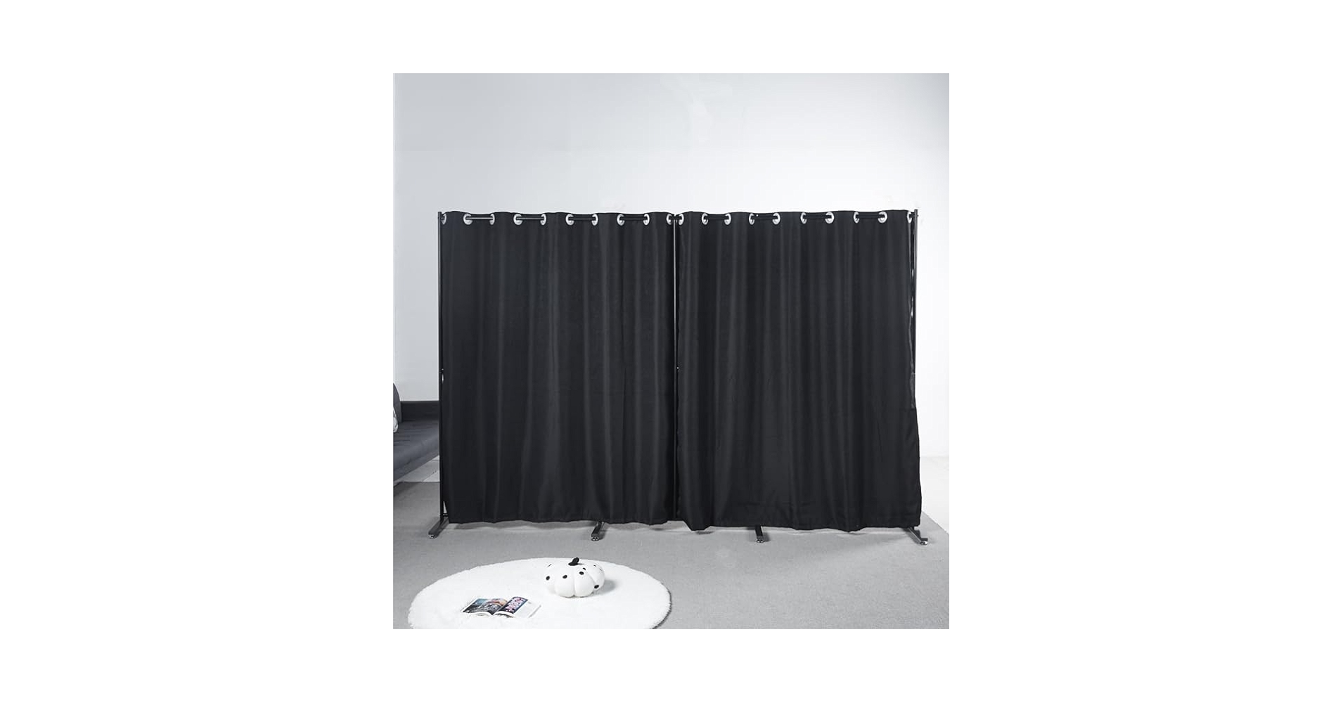 Amazon｜パーテーション スクリーン,高さ200cm×幅300cm, 8つの