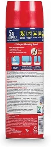 Miniatura 4 de Resolve Carpet High Traffic Foam, Cleans Freshens Softens & Removes Stains, 22 onzas  Paquete de 2 (44 oz en total)"