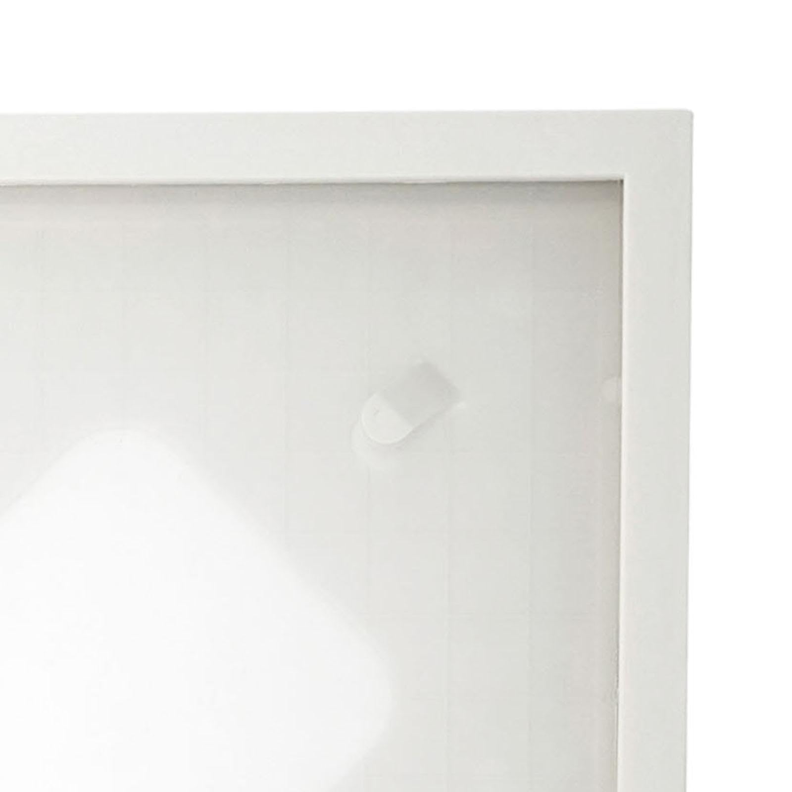 Telaio in Vinile per Esposizione di copertine di Album a Parete, Bianco