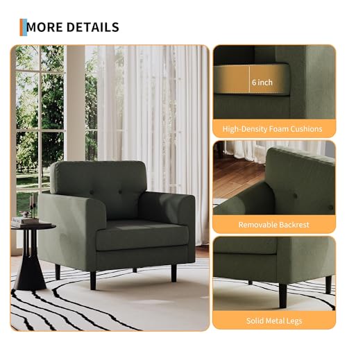 Sillón Plegable Nylon Verde miniatura 4