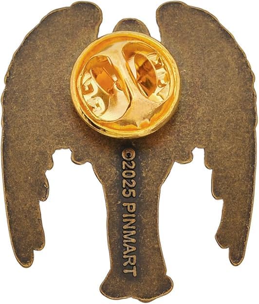 Antique 3D Angel Pin – Angel Wing Pins for Women and Men, Perfect Backpack, Garment, or Lanyard Accessories – Cool Spiritual and Vintage - for Hats, Bags, Jackets, or Gifts image 5
