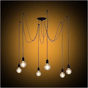Lustre Suspension Industrielle Vintage E27 29cm Lampe Plafonniers Retro Abat Jour Pour Cuisine Salle A Manger Salon Chambre Restaurant Bronze 10320473