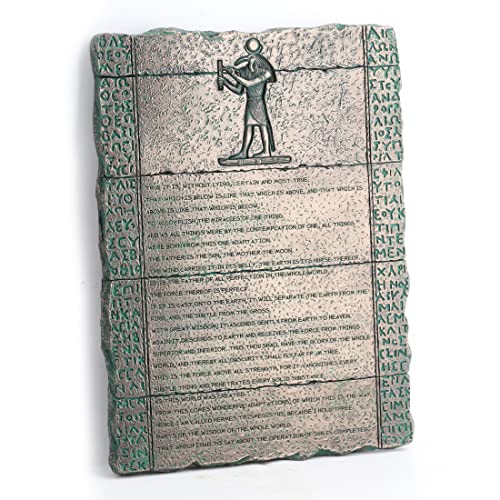 Escultura Decorativa de Hermes con Acabado Bronce miniatura 3