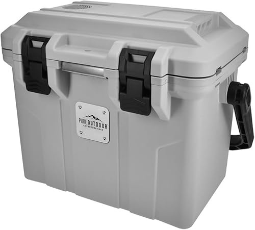 Monoprice Emperor 15 - Refrigerador portátil de 15 litros con adaptador de enchufe de automóvil, 12 V CC para automóvilSUVcamionetafurgonetaRV,