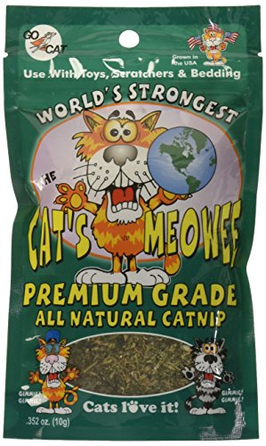 .352 Ounce The Cat's Meowee All Natural Premium Grade Cat Nip (Pack of 2)