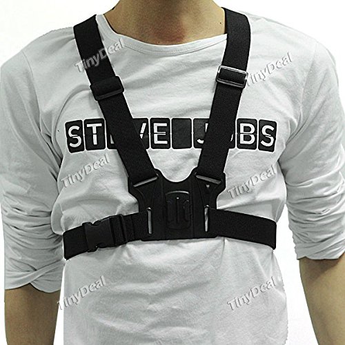 TOZ B Model Adjustable Chest Mount Harness Camcorder Shoulder Strap for